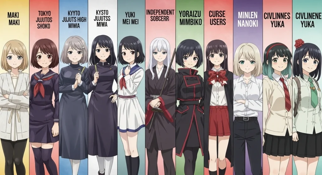 JJK Female Characters