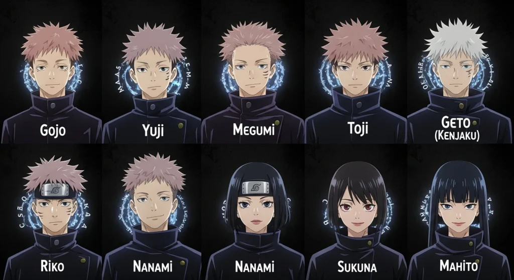 JJK Season 2 Characters